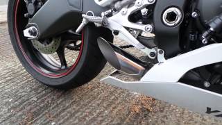 Yamaha R6 Full Race Exhaust [upl. by Kammerer]