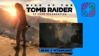 Rise of the Tomb Raider  Wyzwania  Skok z wysokości [upl. by Ynnol]