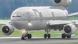 25 MINUTES of CLOSE UP Plane Spotting at EINDHOVEN Airport Netherlands EINEHEH [upl. by Notserc887]