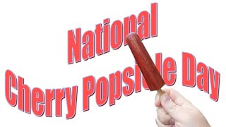 Turn a popsicle Happy National Cherry Popsicle Day woodturning popsicle [upl. by Frankie]