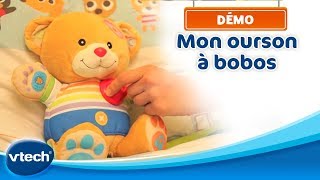 Mon ourson à bobos  Un ourson musical tout doux à cajoler et à soigner  VTech [upl. by Nhguavad418]