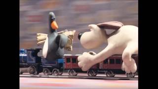 Wallace amp Gromit Train Chase Full HD [upl. by Duquette]