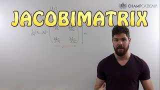 Jacobimatrix  Funktionalmatrix  Ableitungsmatrix  Beispiele  Anwendung [upl. by Oicanata]