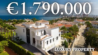 Luxury Living by the Sea A Tour of the Spectacular Villa in Calpe [upl. by Irik]