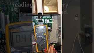 DIY How to check home alarm system diy how alarm battery shortvideo shortsfeed [upl. by Sahcnip]