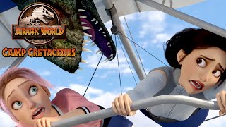 Flying With Dimorphodons  JURASSIC WORLD CAMP CRETACEOUS  NETFLIX [upl. by Matta11]