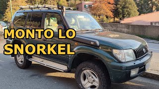 Come montare lo Snorkel  Toyota Land Cruiser Kzj 95 [upl. by Alleroif]