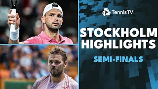 Wawrinka Takes On Paul Dimitrov Battles Griekspoor  Stockholm 2024 SemiFinals Highlights [upl. by Stevie349]