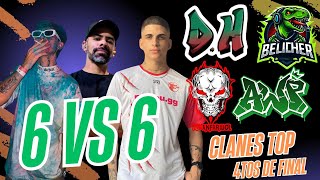 LIVE ON  TINCA DH VS AWP  BLC VS TG VS 6 DE 4tos de FINAL  FREE FIRE [upl. by Suiremed808]