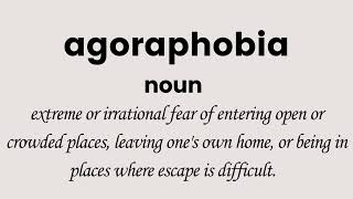 agoraphobia [upl. by Karissa]