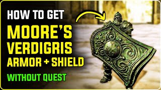 How to Get Moores Verdigris Armor Set and Shield in Elden Ring DLC  Full Guide [upl. by Anzovin606]