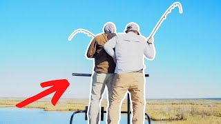 Insane Sight Fishing for Redfish on the Pamlico Sound [upl. by Einberger]