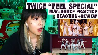 OG KPOP STANRETIRED DANCER reactsreviews Twice quotFeel Specialquot MVDance Practice [upl. by Eletnahc931]