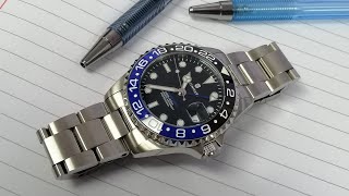 Steinhart Ocean 39 GMT Classic Ceramic Batman [upl. by Jaye12]