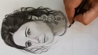 Drawing Katrina Kaif pencil drawing [upl. by Calvo]