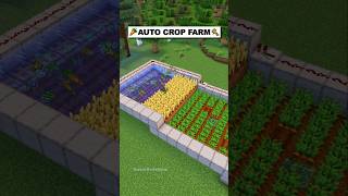 Minecraft Crop Farm minecraft shorts [upl. by Oicnanev]