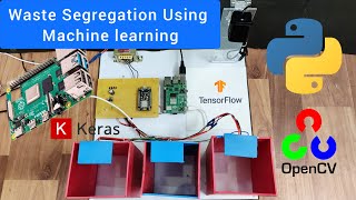 Waste Segregation using Raspberry pi  Machine Learning  Python  IOT [upl. by Gaskins]