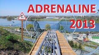 ADRENALINE HD Zjazd kolejką górską  POZNAŃ MALTA SKI [upl. by Drobman]