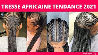 Tresse africaine tendance 2022 idée de coiffure africaine jolie modèle de tresse femme [upl. by Aniar]