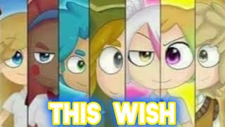 CROSSOVER THIS WISH REPRISE 2024 cast wishdisney fnafhs animation english [upl. by Prissie]