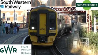 Trains at Portsmouth amp Southsea PDL  10th August 2022 [upl. by Farron]