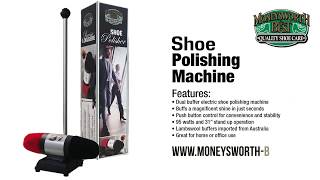 SHOE POLISHING MACHINE  MONEYSWORTH AND BEST [upl. by Gilpin967]