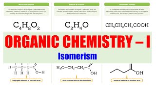 10 Isomerism  Introduction to Isomerism  Organic Chemistry 01  BPharm 2nd Semester  Isomeric [upl. by Eelrahc288]