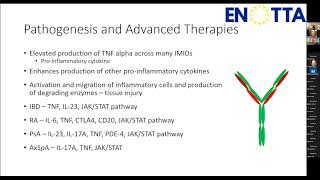 Immunemediated inflammatory diseases IMIDs and Therapeutic antibodies versus small molecules [upl. by Aimehs509]