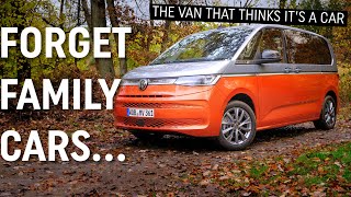 2022 VW Multivan T7 hybrid review – a 7seater family van that feels like a CAR [upl. by Evslin732]