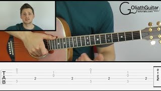 How To Read Guitar Tabs  Advanced Fingerpicking  Fingerstyle Lesson [upl. by Rhoades]