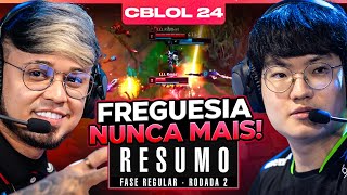 RESUMO CBLOL CARREGOU O TIME  2ª Rodada  1ª Etapa  Ilha das Lendas [upl. by Chinua963]