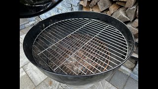 Stainless UDS Grate for 55 gal Ugly Drum Smoker or Weber Kettle  WSM [upl. by Roeser16]