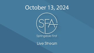 Springdale First Live Stream  2024 10 13 [upl. by Zaccaria493]