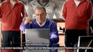 Fatih Terim  Hepsiburadacom Reklamı  Herşey Ayağıma Gelsin [upl. by Jemie]