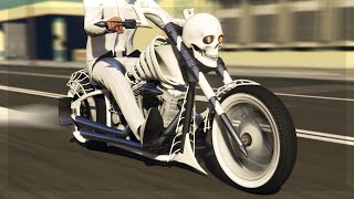 LCC Sanctus Customizations Chopper  GTA 5 Online [upl. by Enirhtac]