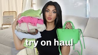 BIG Try On Haul Été 2022  HampM  Mango  Stradivarius  Lisa Ngo [upl. by Llerat]