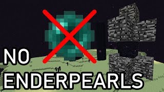 How to get through the End Gateway WITHOUT ENDER PEARLS in Minecraft [upl. by Pyne577]