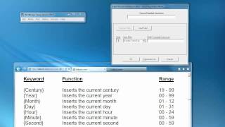 Defining Keystrokes and Time Stamps in WinWedge [upl. by Drahnreb]