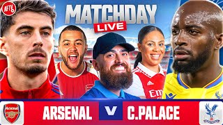 Arsenal 32 Crystal Palace  Matchday Live  Carabao Cup [upl. by Ennaeirb]