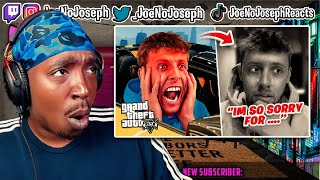 Reaction To HARRY BEGS TO QUIT ON SIDEMEN GTA 5 [upl. by Hsinam]