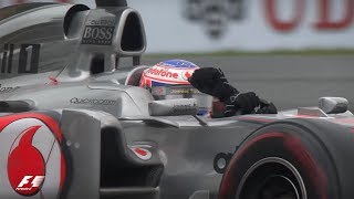 Button Passes Vettel For LastGasp Win  2011 Canadian Grand Prix [upl. by Anhoj]