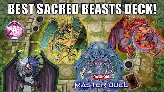 Best Sacred Beasts Deck  Yubel Crushes META  YuGiOh Master Duel [upl. by Anilasor471]