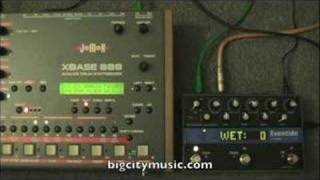 Jomox XBase888 with Eventide TimeFactor Delay [upl. by Pesek]