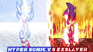 Hyper Sonic Vs Exslayer TEKKEN 8 Mashup  My Last Stand x Heat Haze ShadowJust ost not gameplay [upl. by Nawyt]