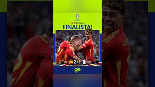 ESPANHA NA FINAL espanha eurocopa euro yamal mbappe frança futebol viral [upl. by Shir207]