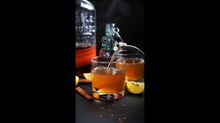 Chili Cinnamon Bourbon Hot Toddy  Minimalist Baker Recipes [upl. by Ahsoym250]