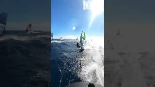 Slalom windsurfing first reach in Tenerife [upl. by Danforth]