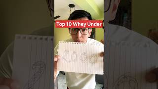 Top 10 Budget Whey Protein For Students wheyprotein protein proteinpowder bodybuiding shorts [upl. by Sew536]