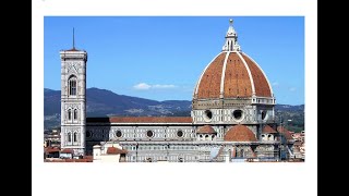 Resum dHistòria de lArt 19 Renaixement Brunelleschi cúpula del Duomo de Florència [upl. by Nosde684]