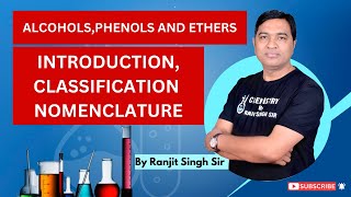 Alcohol Phenols and Ethers I Class 12 I Chapter 7 I Introduction Classification and Nomenclature [upl. by Hamirak]